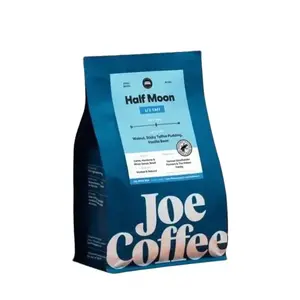 Joe Coffee, Half Moon (Half Caff) - 12oz Medium Roast Arabica with notes of Toffee, Walnut, Vanilla Bean