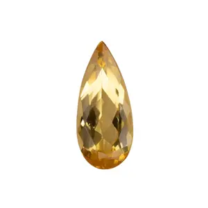 Natural Brazilian Imperial Topaz Pear Cut Loose Gem ~1.6cts - Rare Earth-Mined Gemstone