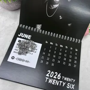 Champagnepapi Rapper 2026/2027 Calendar, OVO For All The Dogs Drake Featuring Unique Artwork and Practical Design, Home Decor, New Year 2026/2027 Wall Calendar