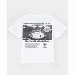 UFC Newspaper Mens Boxy Tee WHD