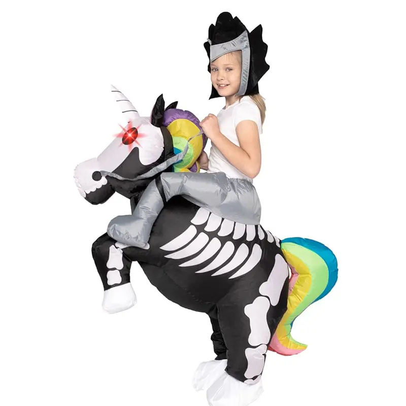 Cross border cycling skeleton unicorn