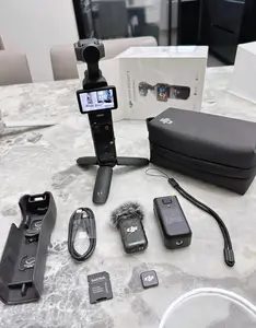 New Seal DJ Osmo Pocket 3 Creator Combo 4K Camera 3-Axis Gimbal Mic Tripod