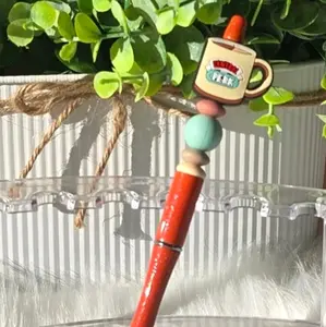 Friends Central Perk Beaded Pen with Refill