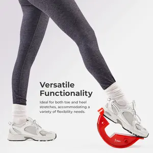 Sunny Health & Fitness Calf Stretcher & Foot Rocker, Home Gym Workout Fitness, Plantar Fascia & Tight Calf Relief, Slant Board Incline, Hamstring/Ankle/Heel Strengthener, Mobility Rehabilitation & Recovery, Red or Black