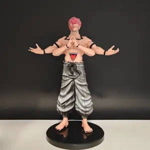 Two-Faced Demon Curse King Anime Model, Yuji Kiba Desktop Box Handmade Figure, Collectible Decoration for Fans, Unique Gift Idea