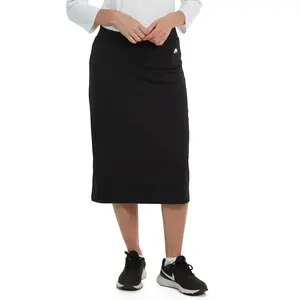 Midi Basic Skort 26"-Black