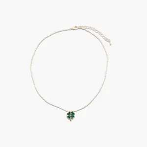 Lucky 4 leaf clover Necklace