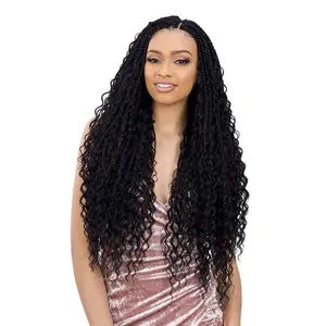 FreeTress Synthetic Hair Crochet Braids Boho Hippie Braid 22"