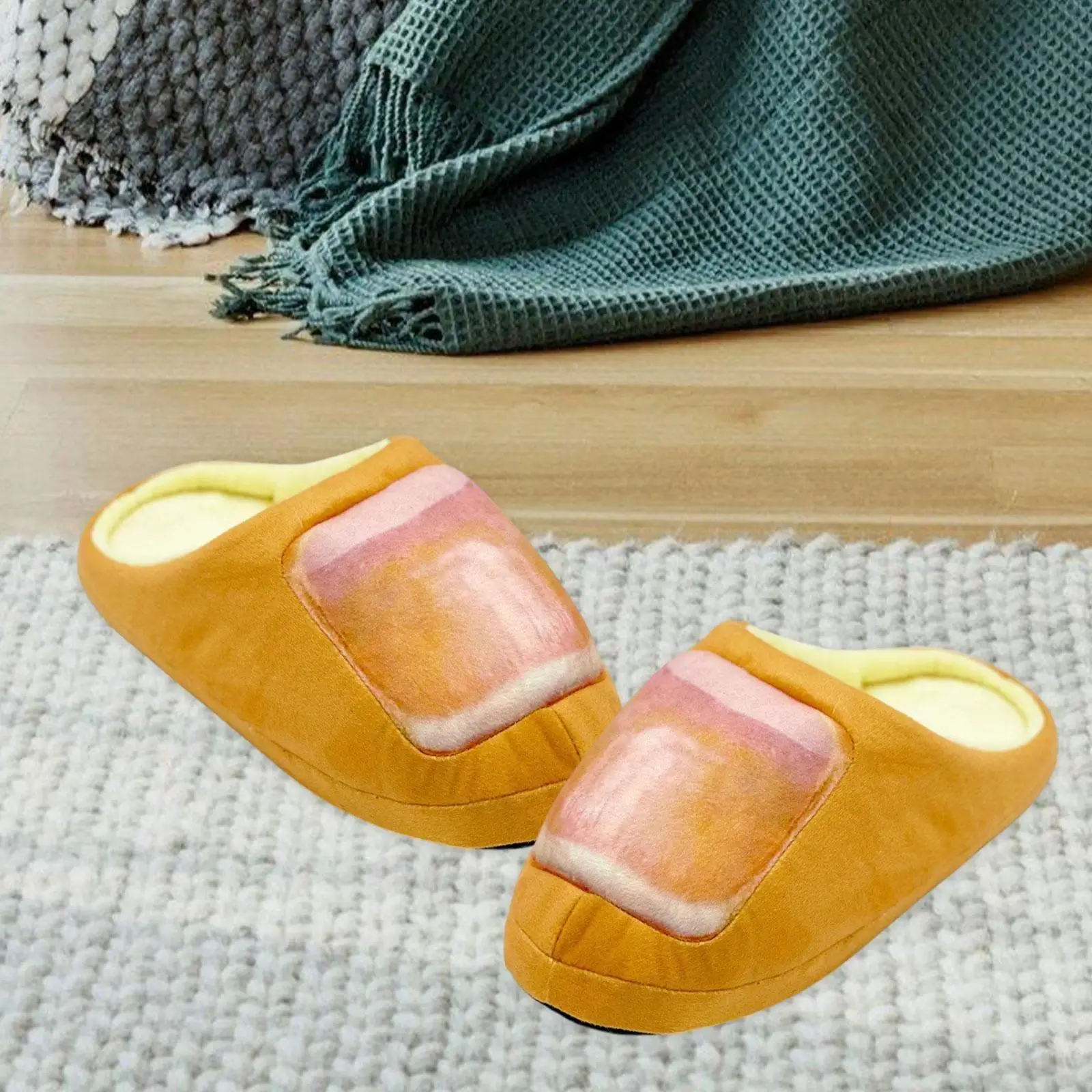 Big Toe Slides Funny Cosplay Props Slippers Thumb Shaped Slippers House Shoes for Masquerade Indoor Theme Party