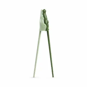 MUNCHTIME Crocodile Chopsticks, Alligator or Crocodile Interactive Design,  Fun Toddler Utensils & Gift for Picky Eaters