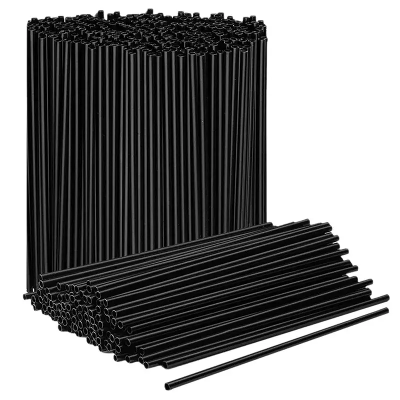 500/1000/1500 Cocktail Straws, Plastic Straws, Drinking Straws, Perfect for Christmas Parties, Birthdays, Home and Bar Use, Punk Style