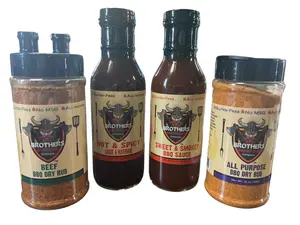 Hot & Spicy plus Sweet & Smoky plus Beef & All Purpose Pitmaster Kit