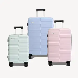 VIPBOX Luggage 3 Pieces Set Macaron