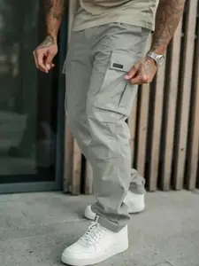 2026 Men's Classic Military Style Cargo Pants, Loose Fit Multi-Pocket Design, Perfect for Outdoor Activities & Daily Wear
