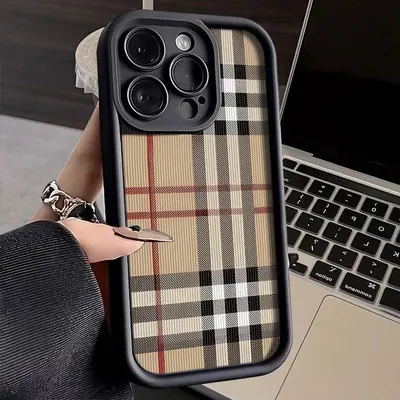 Phone Case Iphone 14 Pro Burberry - TikTok Shop