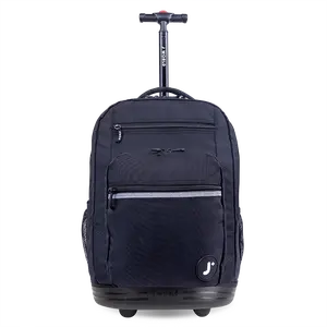 Sundance Laptop Rolling Backpack (20 Inch) in Black