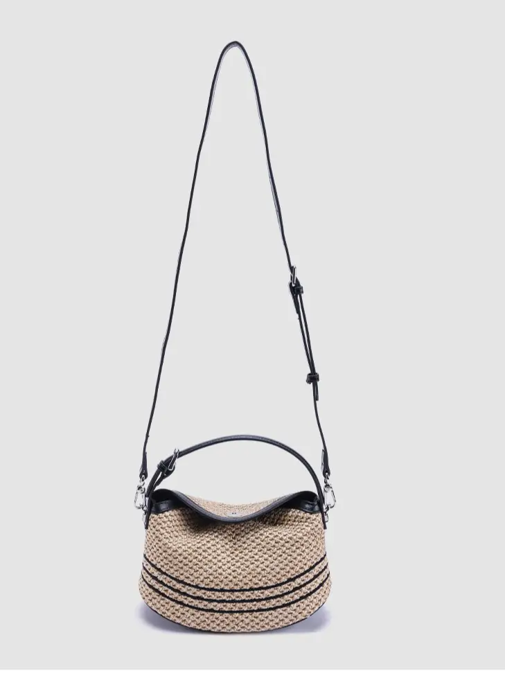 Women's Woven Shoulder & Crossbody Bag | Elegant Commuter Purse for Daily Use