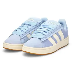 Adidas Womens Blue/WhiteGrand Court Alpha 00's Sneakers, JS5038