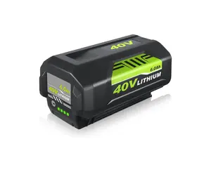 1Pack 40V 6000mAh OP40601 Replacement for Ryobi 40V Battery 6.0Ah Comaptible with Ryobi 40 Volt Battery Lithium OP40261 Compatible with 40Volt Cordless Power
