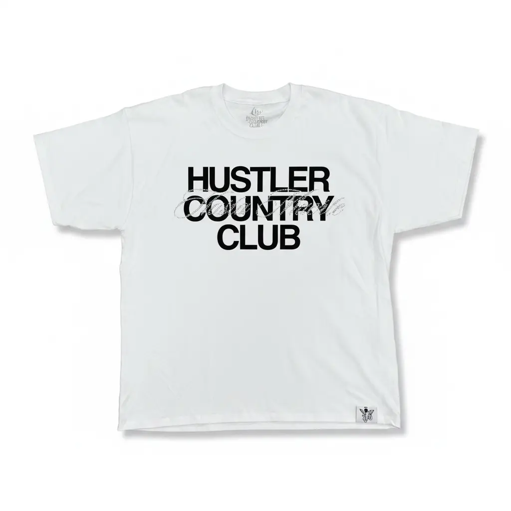 Hustlers Country Club 'Hustlers Gem' T-Shirt (White)
