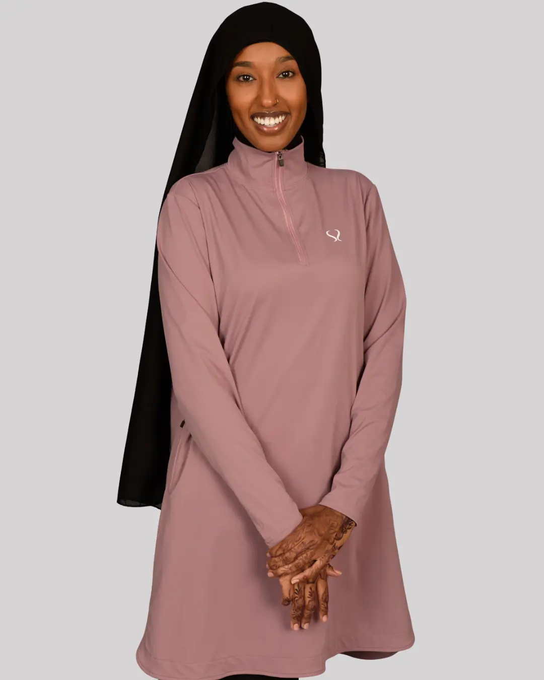 Loose Quarter Zip – Lavender Loose Quarter Zip – Lavender