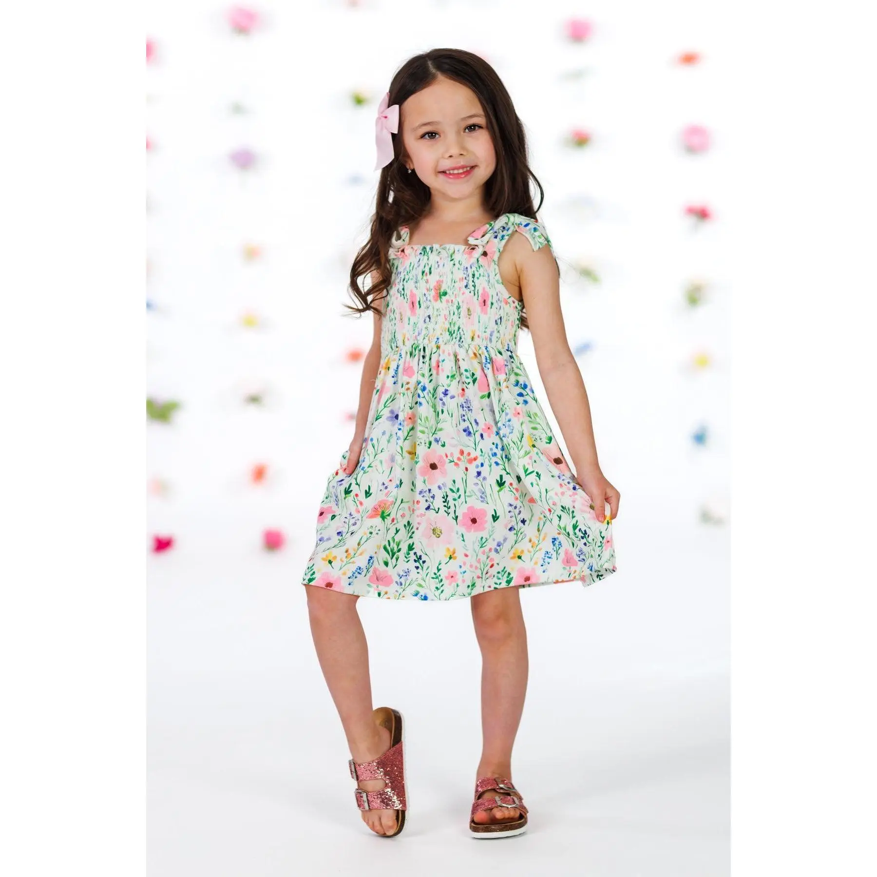 Mom & Me - Spring Floral Tank Dress Mom & Me - Spring Floral Tank Dress