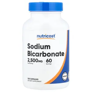 Nutricost Sodium Bicarbonate, 120 Capsules