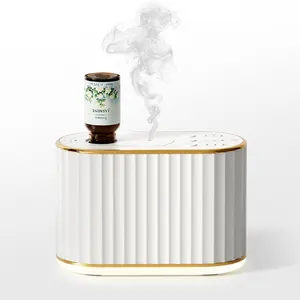 Essenca Wireless Oil Diffuser with LED Lights Mother‘s Day gift Essential Waterless Oil Diffuser for Room Enhancer Creates Relaxing Environment Ideal for Any Room