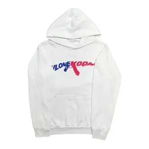 Vlone x Kodak Black 47 Hooded Sweatshirt White