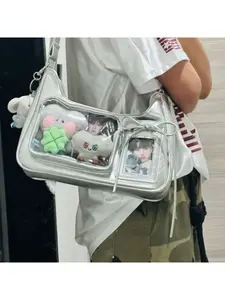 Original self-made ita bag with a niche design, small capacity, single-shoulder crossbody bag, new version for cosplay performances and small cards