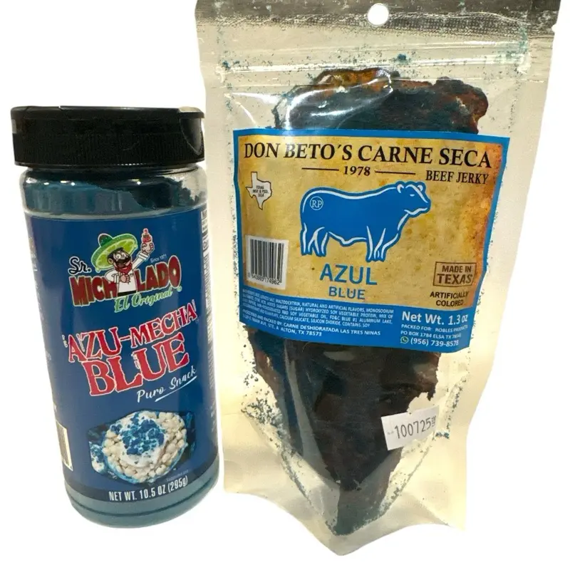 Don Beto’s Carne Seca Blue & Sr. Michelado Azu Mecha Azul Seasoning