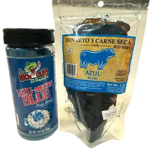 Don Beto’s Carne Seca Blue & Sr. Michelado Azu Mecha Azul Seasoning