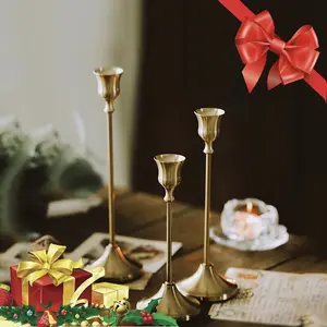 Candle Holder Set, 3/12/20pcs Modern Simple Candle Stand, Decorative Candle Holder for Home Party Wedding, Home Decor Supplies, Ornaments