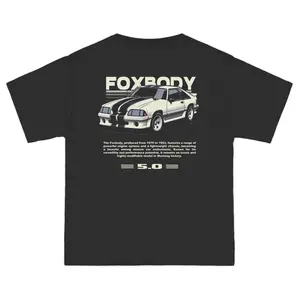 1979–1993 Ford Mustang Foxbody Shirt – Car Enthusiast Graphic T-Shirt Hoodie Sweatshirt 2 Sided