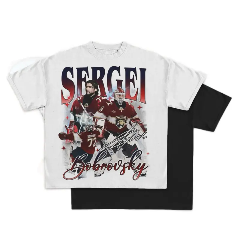 Sergei Bobrovsky Graphic T-shirt 2025 Panthers