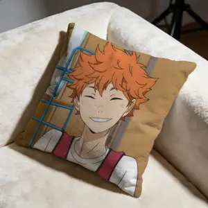 Viral HHaikyu!!ful Cushion Cover High quality plush fabric skin-friendly breathable all seasons universal anti-pilling no fading lightweight durable ideal for bedroom car sofa perfect daily use decor great gift for family and friends