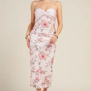 Florence Pink Midi Dress