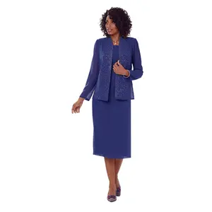 Lines of Shine Jacket Dress by EY Boutique