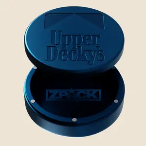 Metal Zyn Can | Upper Deckys | Electric Blue