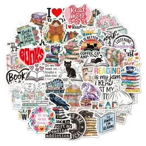 Laser Reading Stickers 50 Sheets, Shiny Star Design for Water Bottles, Tablets, E-Books, Coffee Cups, Book Reading, Phone Cases