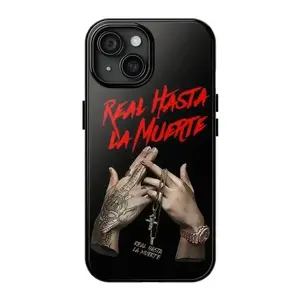Real Hasta La Muerte Phone Case, Trending Phone Cases Phone Cover Hard Case Tough Phone Case Suitable for iPhone 17-11 Pro MaxPlus