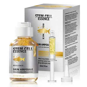 Salmon DNA Ampoule, PDRN Serum Essence, Lightweight Hydrating & Radiance Support, Smooth & Plump Radiant Look, Calming Soothing Sensitive, Daily Facial Skin Repair