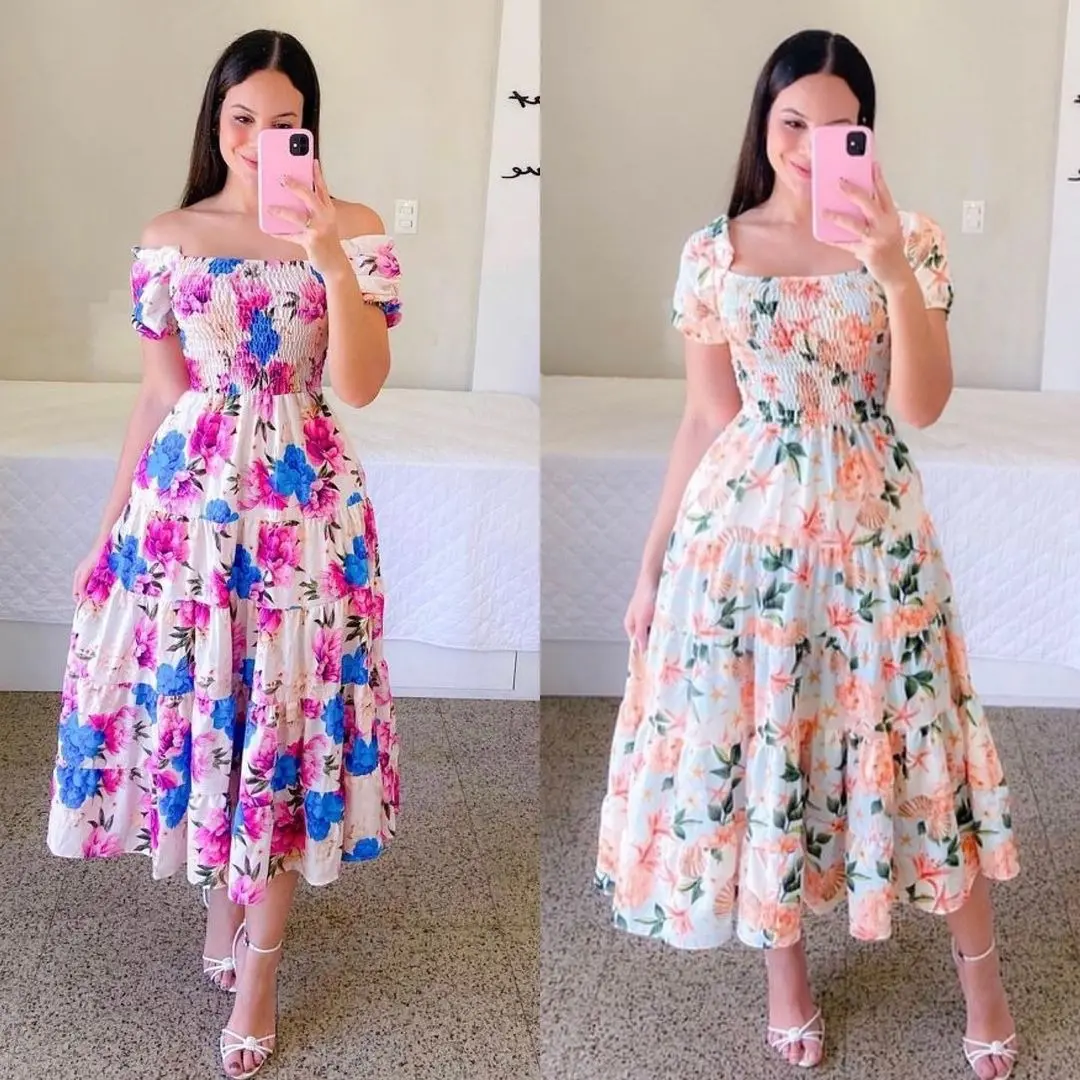 Women's Preppy Floral Butterfly Print Casual Sports Dress - French Artistic, Loose, Breathable Casual Wear for Spring-Summer Sports, Outdoor Activities, Cute, Fashion