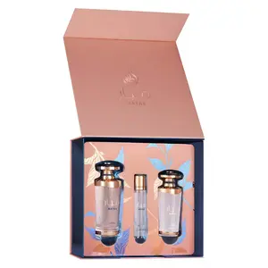 Lattafa Set Mayar  3 Pcs 3.4 Oz Edp + 12Ml Travel Spray + 50Ml Hairmist Women