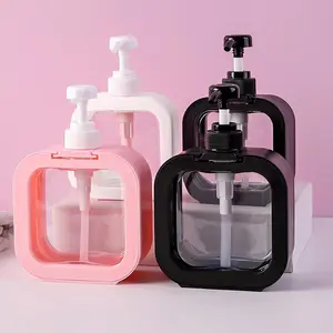 300ML Soap Dispenser, 1 Count Bathroom Kitchen Soap Shampoo Shower Bottle, Portable Travel Bottle, Home Organizer