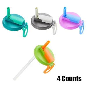 🥤 Keep Drinks Fresh | 4 Pcs Soda Saver Can Covers | Flip Top Beverage Can Lids Protector