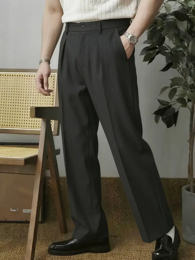 wide leg suit pants men - TikTok Shop wide leg suit pants men - TikTok Shop
