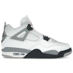 Jordan Men's 4 Retro White Cement (2025) Basketball Shoes, from StockX