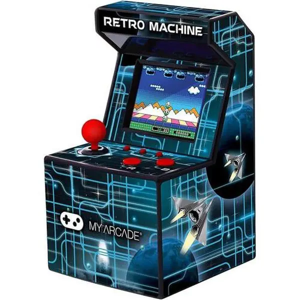 My Arcade - Retro Machine: Mini Video Game Arcade Cabinet - 200 Games  [GAMES ACCESSORIES] Black