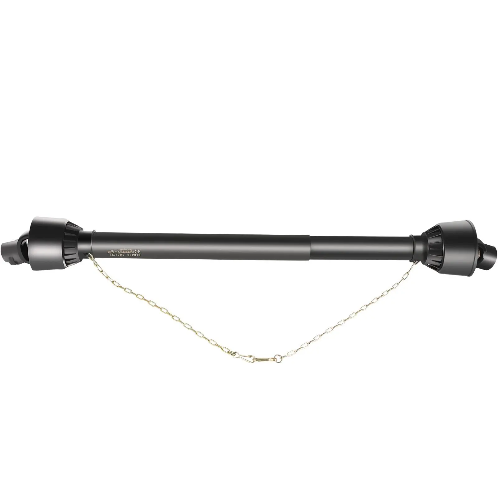 【SummerFinds】VEVOR PTO Shaft, 1-3/8\" PTO Drive Shaft, 6 Spline Tractor End and Round Implement End PTO Driveline Shaft, Tractor PTO Shaft, 30\"-39\" Brush Hog PTO Shaft Black, for Finish Mower, Rotary Cutter